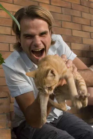 Sebastian mit Spidercat