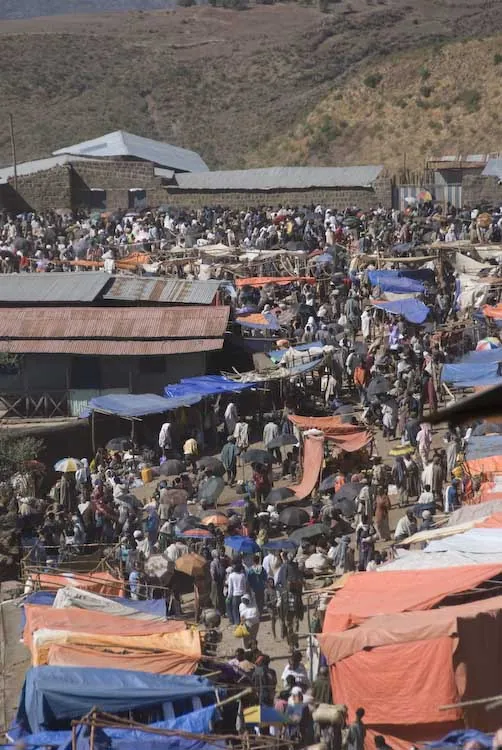Markt in Lalibela