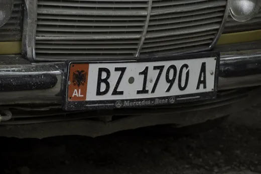 Der Albaner fährt Merzedes