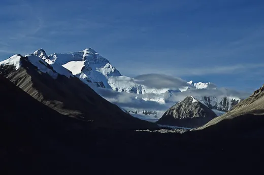 Blick auf den Mount Everest