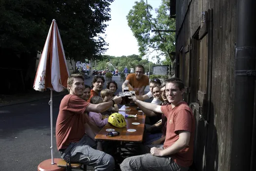 Ein Bier bei der Kathi..