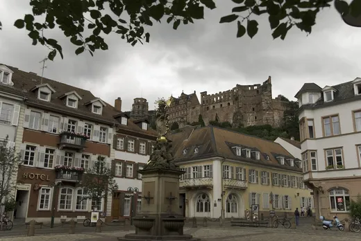 Heidelberg im Regen
