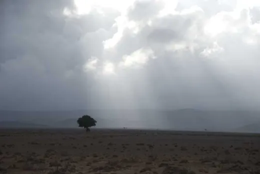 Mit Regen ging es in Richtung Äthiopien