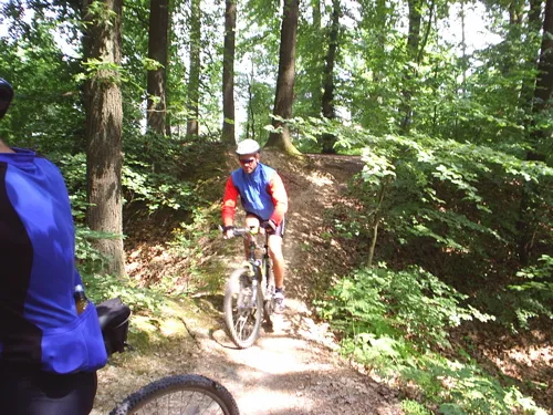 Mountainbike in Egloffstein