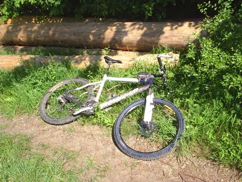 Mountainbike in Egloffstein