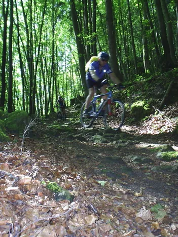 Mountainbike in Egloffstein