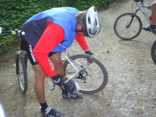 Mountainbike in Egloffstein