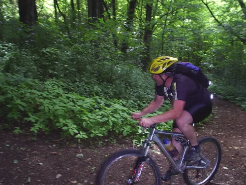 Mountainbike in Egloffstein