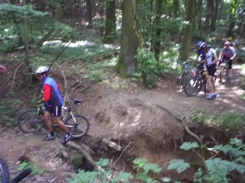 Mountainbike in Egloffstein