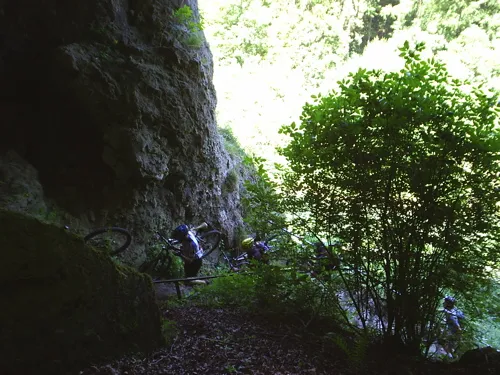 Mountainbike in Egloffstein