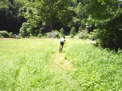 Mountainbike in Egloffstein