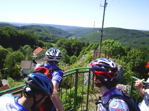 Mountainbike in Egloffstein