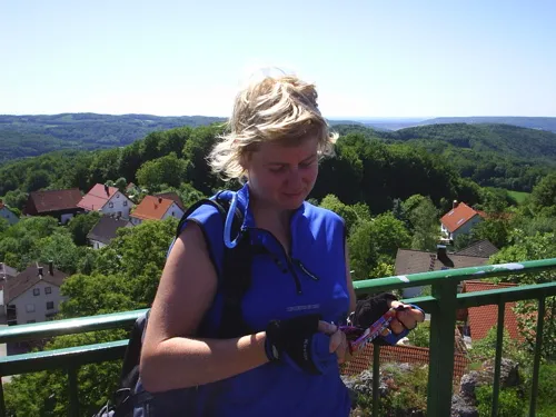 Mountainbike in Egloffstein