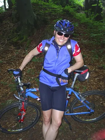 Mountainbike in Egloffstein