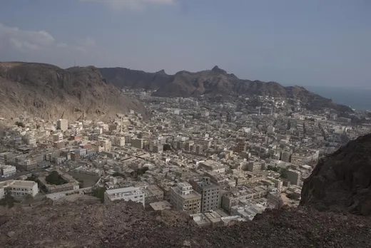 Aden liegt mitten in einem Vulkan