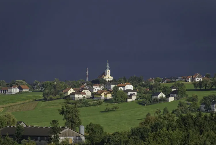 Die Regenwolken kommen!!