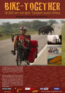 Plakat: Bike Together – Ein Tandemabenteuer in Afrika